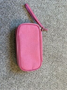Pink Phone Accessory Pouch - Portable Wristlet